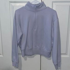 Purple Target Quarter Zip.